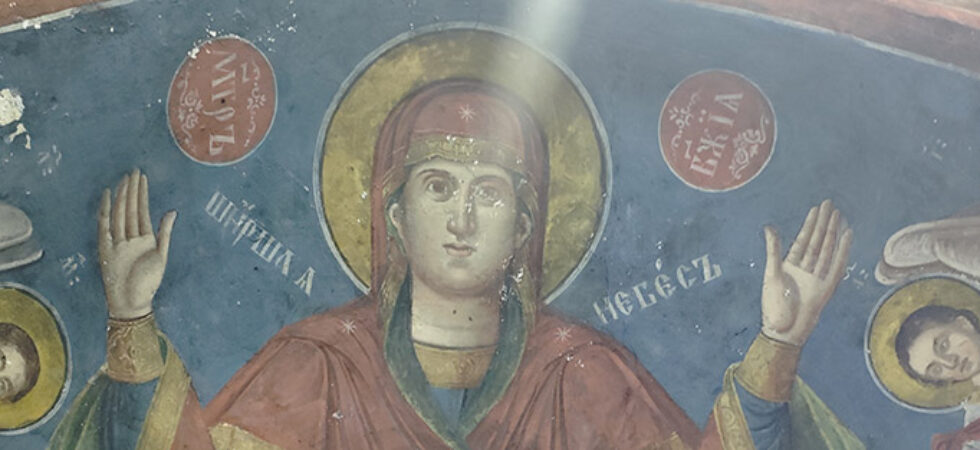 црква Св. Богородица, село Лешок